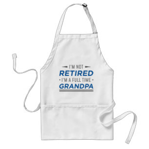 Full Time Grandpa Standard Apron
