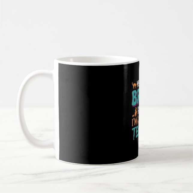Full Time Teacher Halloween Witch Design_1 Coffee Mug (Left)