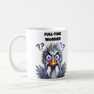 Full Time Worrier Mum Coffee Mug