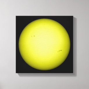 Full view of the Sun Canvas Print