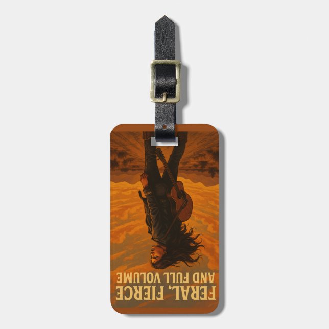 Full volume luggage tag (Front Vertical)