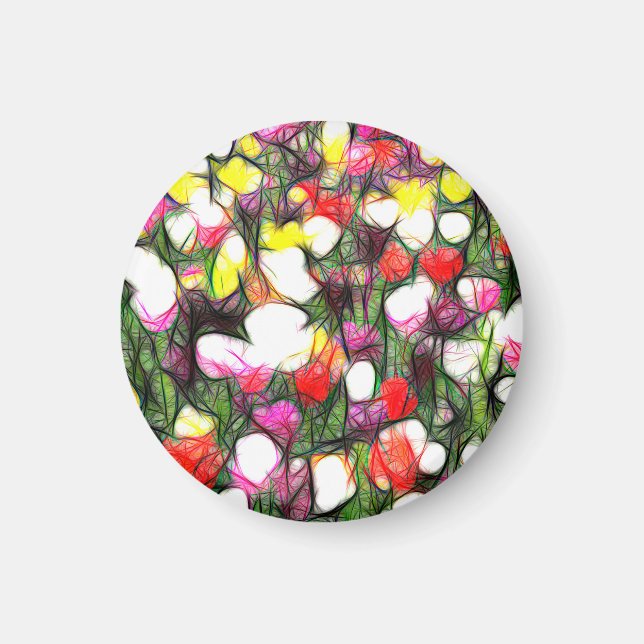 Full with spring colors magnet (Front)