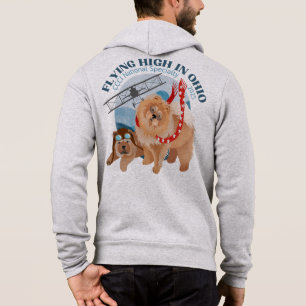 FULL-ZIP HOODED SWEATSHIRT WITH LOGO