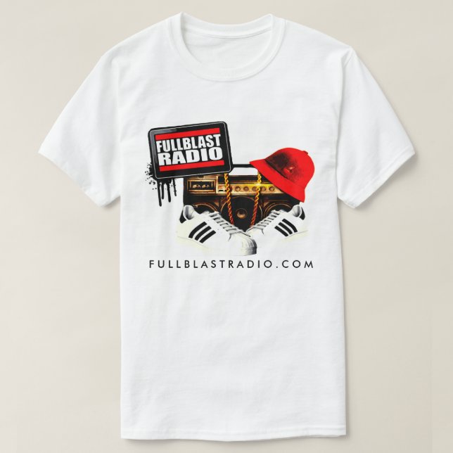 FULLBLAST RADIO OLD SCHOOL LOGO SHIRT (Design Front)
