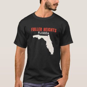 Fuller Heights Florida USA State America Travel Fl T-Shirt