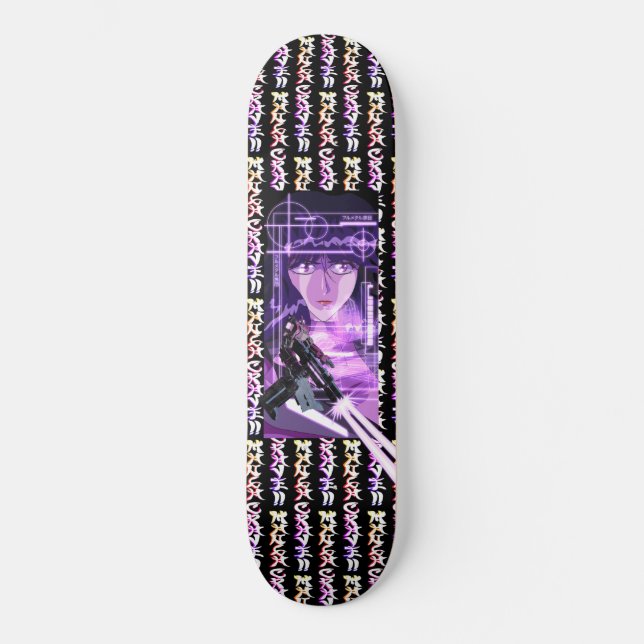 FullMetalBrigade_Hoshiko_scene2 Skateboard (Front)