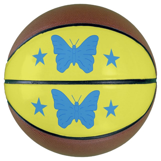 Fullsize Basketball with Flag of Bady Bassit (Front)