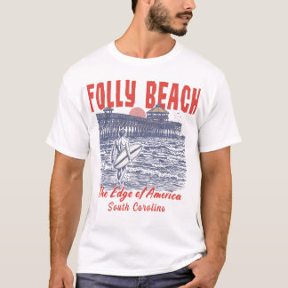 Fully Beach Tropical Summer Vacation Design T-Shirt