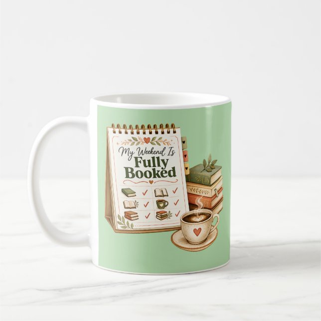 Fully Booked Cosy Book Lover Mug (Left)