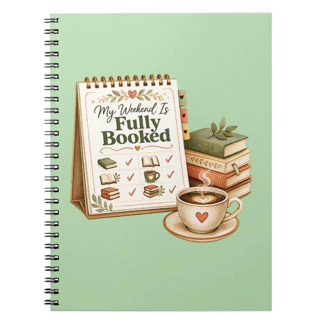 Fully Booked Weekend Reader Spiral Notebook (Front)