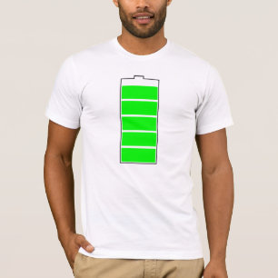 Fully Charged Battery Tee