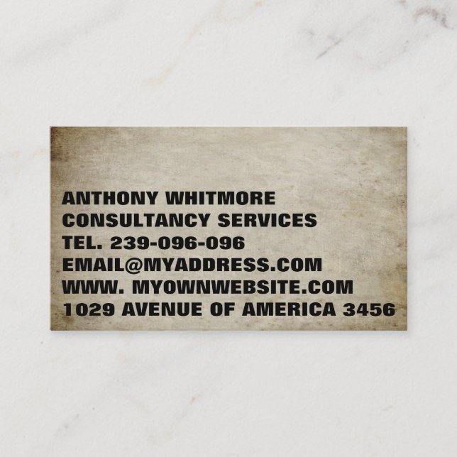 Fully custom temple choose background QR code  Bus Business Card (Front)