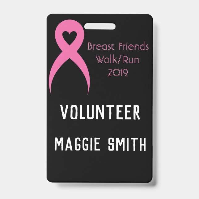 Fully Customisable badge ID Badge (Front)