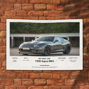 Fully Customisable First Car memory Banner