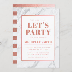 Fully Customisable Party Invitation