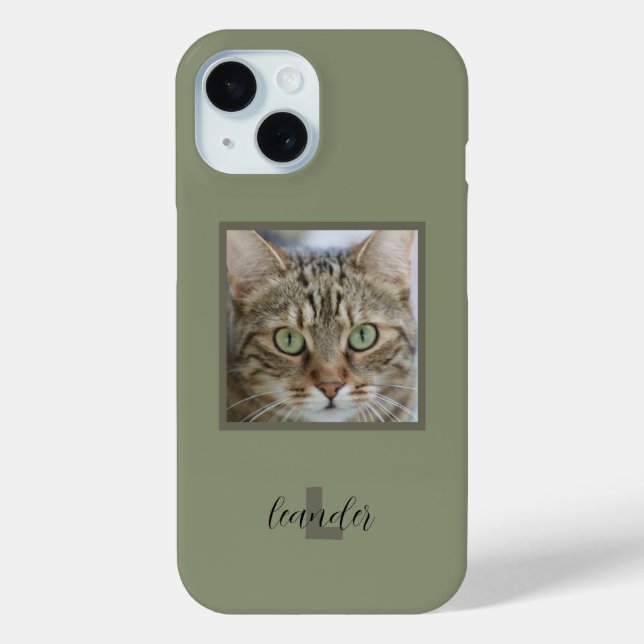 Fully Customisable Pet Portrait Phone Case (Back)