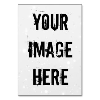 Fully Customisable Table Card