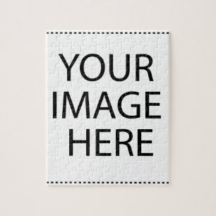 Fully Customisable YOUR IMAGE HERE Jigsaw Puzzle