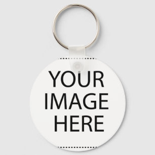 Fully Customisable YOUR IMAGE HERE Key Ring