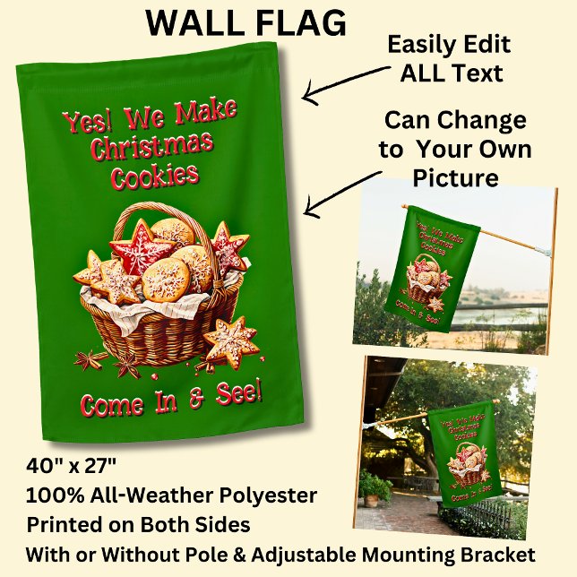 Fully Editable Christmas Cookies Poster (Creator Uploaded)