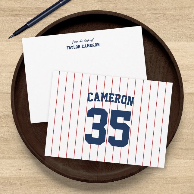 Fully Editable Colours Baseball Jersey Stripes Nam Card (Creator Uploaded)