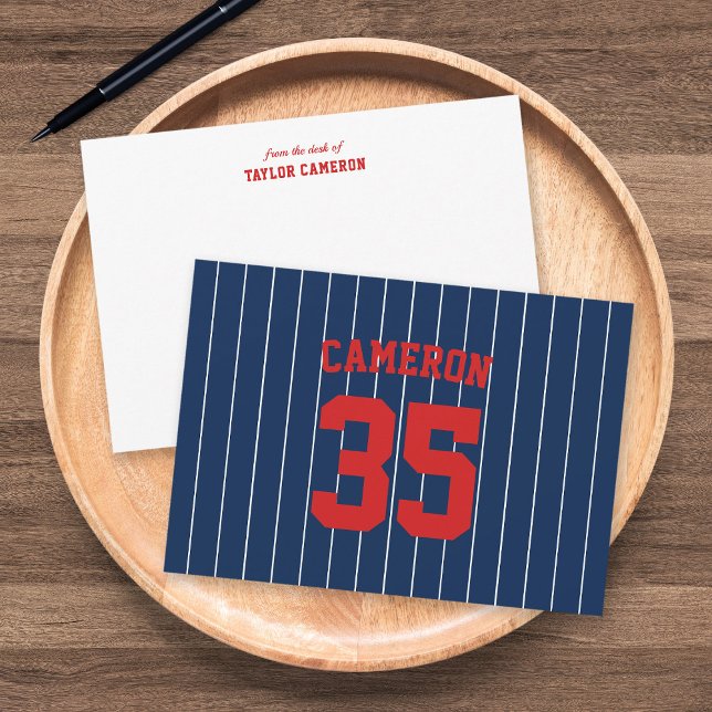 Fully Editable Colours Baseball Jersey Stripes Nam Card (Creator Uploaded)