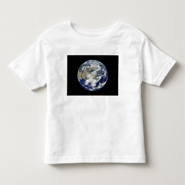 Fully lit Earth centred on Asia Toddler T-Shirt (Front)