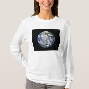 Fully lit Earth centred on the North Pole T-Shirt