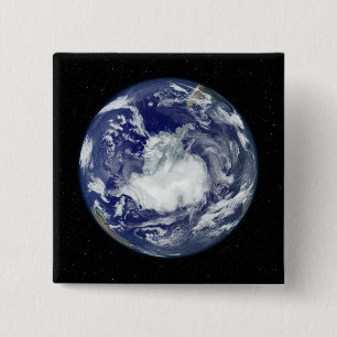 Fully lit full disc image 15 cm square badge