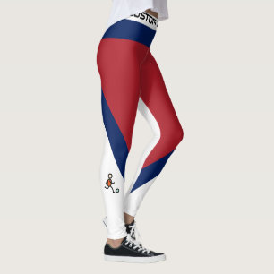 Fully Personalised Football Fan Leggings