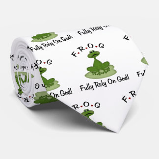 Fully Rely on God Tie