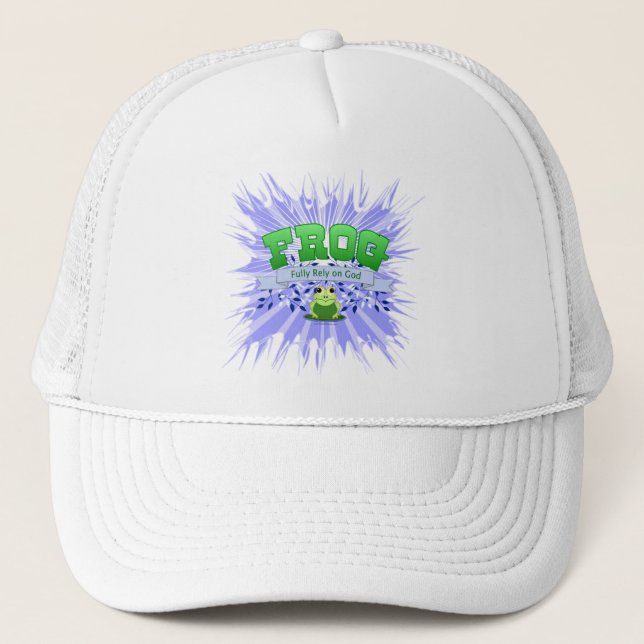 Fully Rely on God Trucker Hat (Front)
