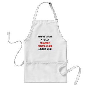fully tenured professor standard apron