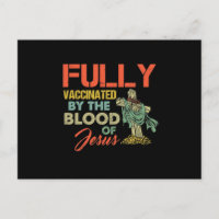 Fully Vaccinated By The Blood Of Jesus Funny Chris