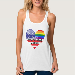 Fully Vaccinated Heart Singlet