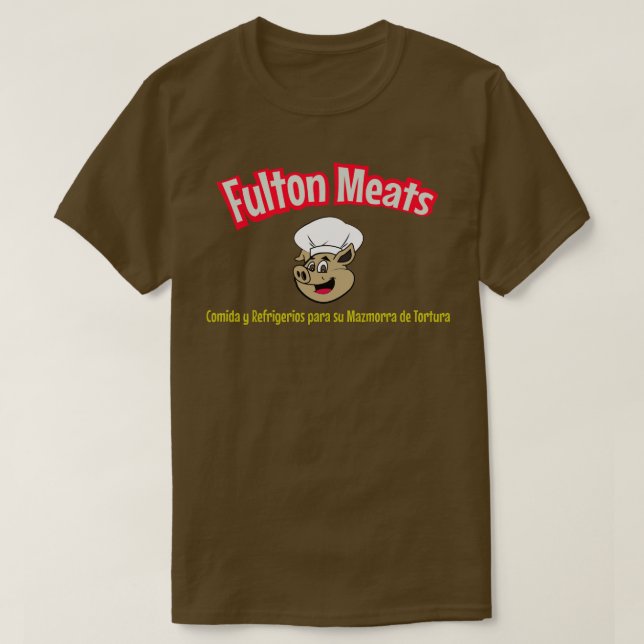 Fulton Meats T-Shirt (Design Front)