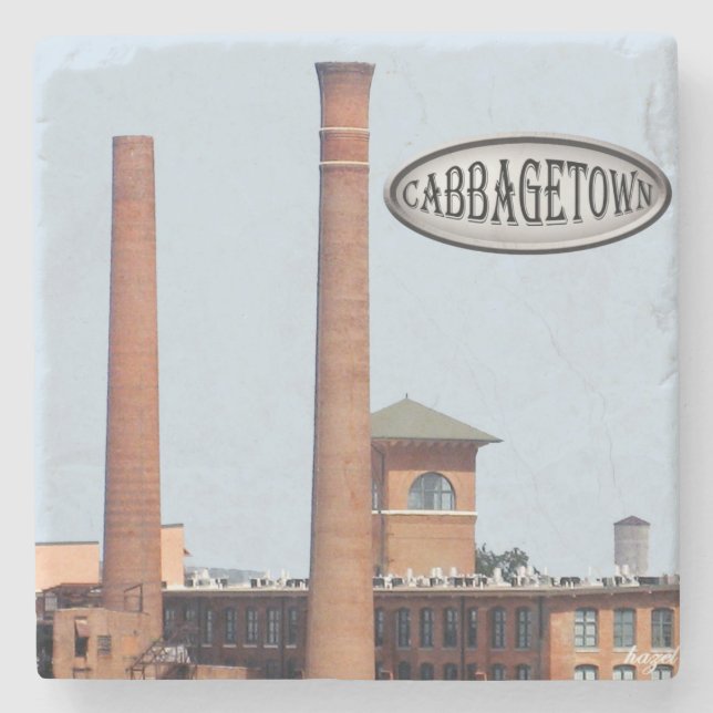 Fulton Mill, Cabbagetown, Fulton Mill Atlanta, Stone Coaster (Front)