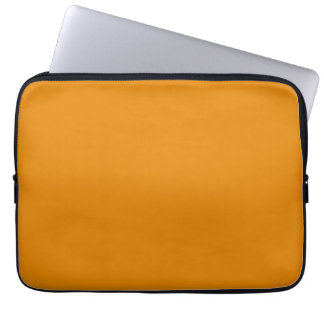 Fulvous Colour Laptop Sleeve