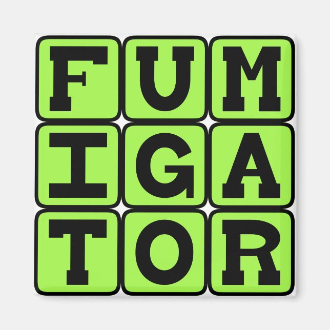 Fumigator, Bug Zapper Magnet (Front)