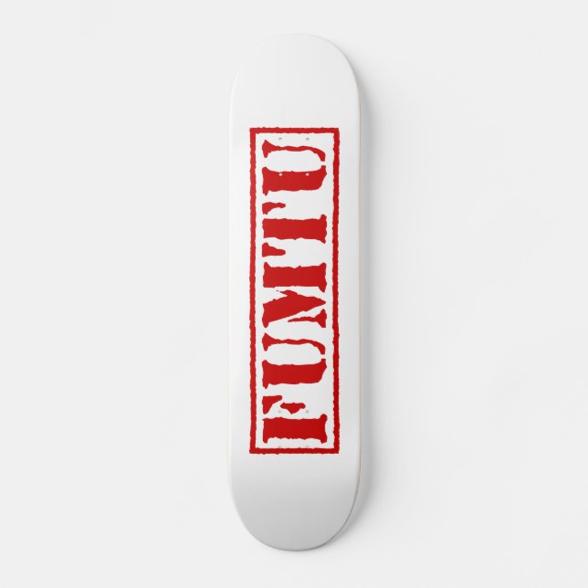 FUMTU SKATEBOARD (Front)