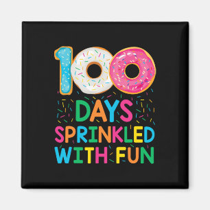 Fun 100 Days Sprinkled With Fun Doughnut School Te Magnet