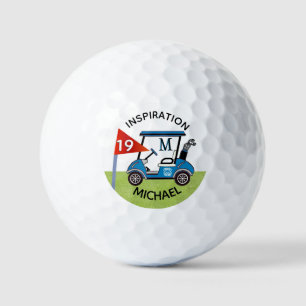 Fun 19th Hole Custom Cart Personalised Golf Balls