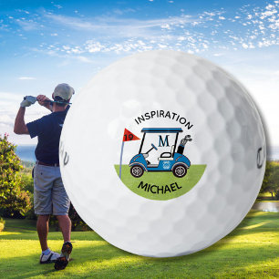 Fun 19th Hole Custom Cart Personalised  Golf Balls