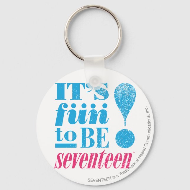 Fun 2 B 17-Aqua Key Ring (Front)