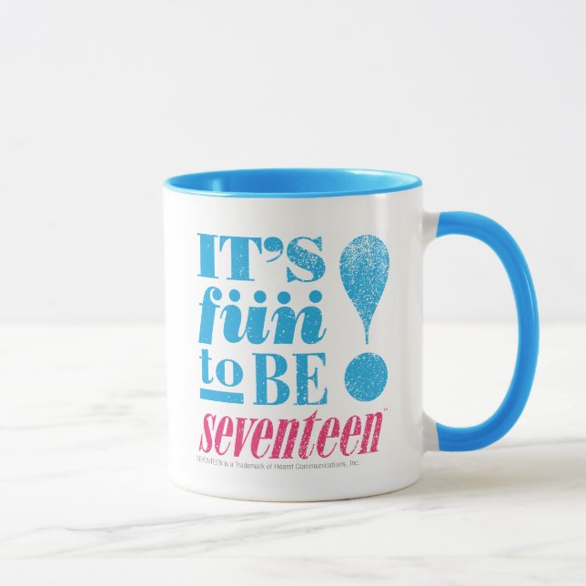 Fun 2 B 17-Aqua Mug (Right)