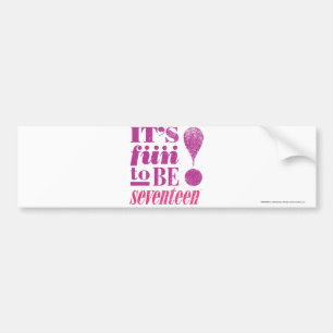 Fun 2 B 17-Purple Bumper Sticker