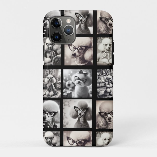 Fun 9 Photo Collage Pictures Case-Mate iPhone Case (Back)