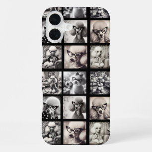 Fun 9 Photo Collage Pictures iPhone 16 Plus Case