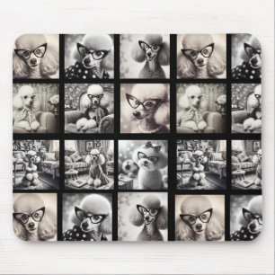 Fun 9 Photo Collage Pictures Mouse Pad