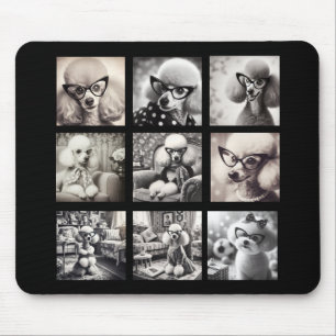 Fun 9 Photo Collage Pictures Mouse Pad
